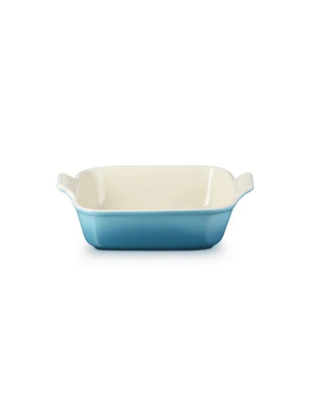 Le Creuset NEW  Square Dish in Caribbean Blue 14 cm